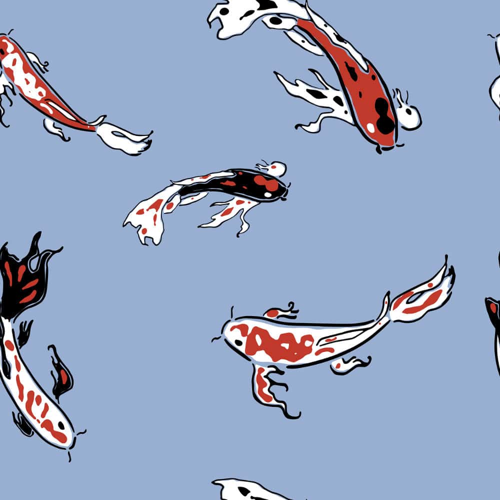Koi Fish Painting symbolize