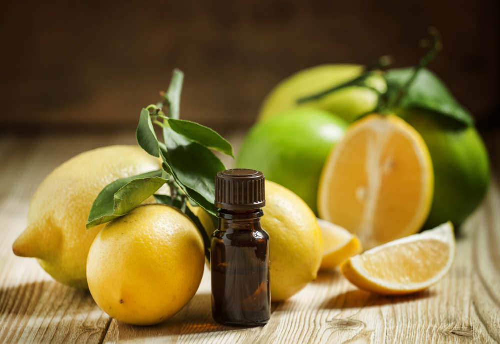 lemon essential oil for feng shui