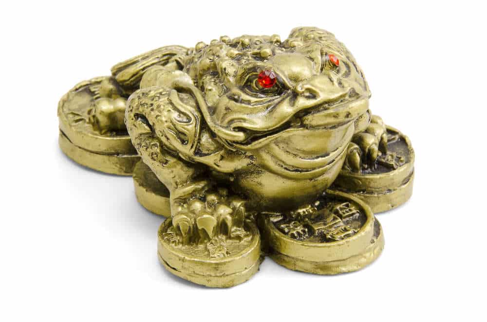 feng shui money frog toad